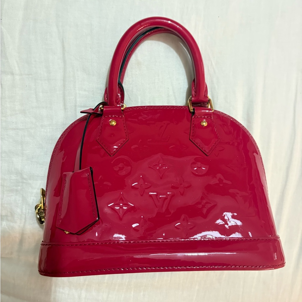 Louis Vuitton Red Alma BB